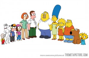funny-Simpsons-Family-Guy-face-swap