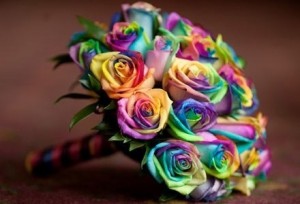 rainbow-flower-bouque