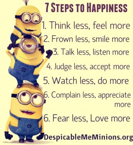 Minion-Quotes-7-steps-to-happiness
