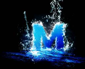 letter_m_in_a_splash_of_water_by_lesliecota